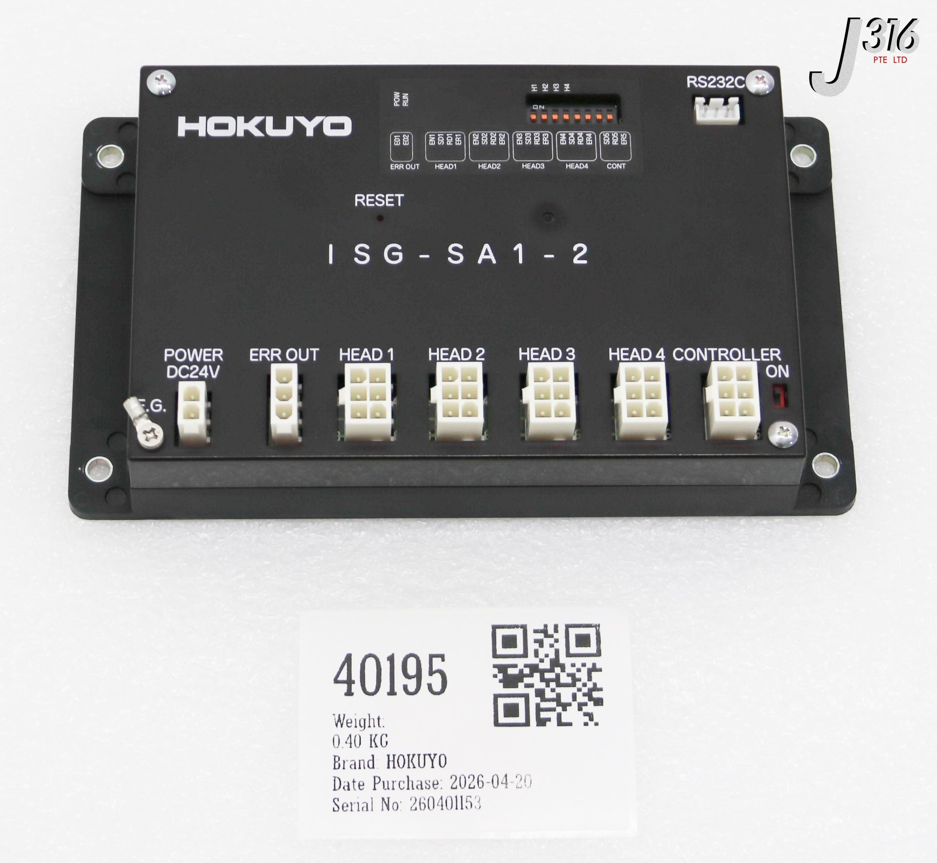 40195 HOKUYO CONTROLLER BOX ISG-SA1-2 | eBay